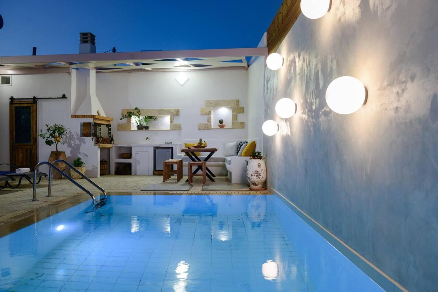 Chrisanthi Elegant Villa Pitsidia Dış mekan fotoğraf