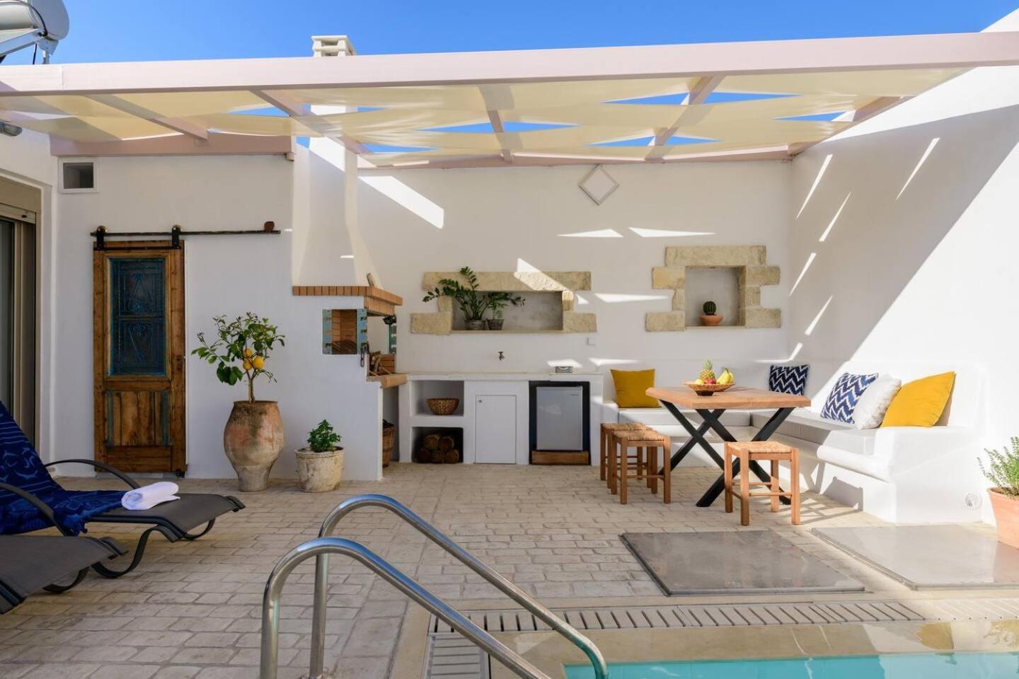 Chrisanthi Elegant Villa Pitsidia Dış mekan fotoğraf